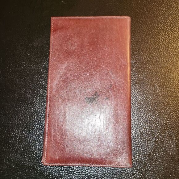 Brown Leather Wallet Made In Germany - Picture 3 of 6